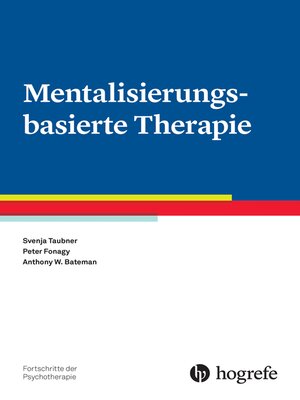 cover image of Mentalisierungsbasierte Therapie